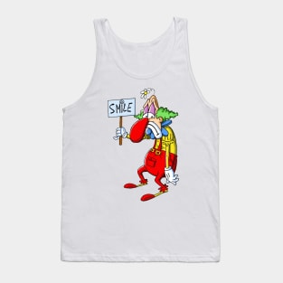 Smiley The Sad Clown Tank Top